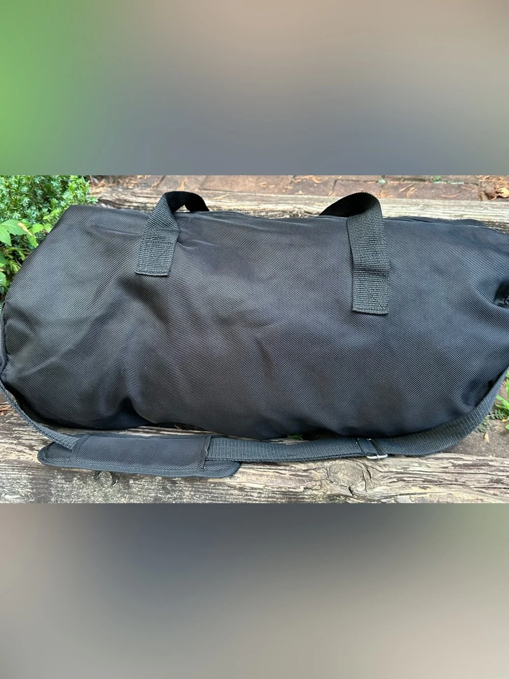 Rare authentic Flow Society Rasta Monkey Banana Lacrosse Duffel Gear Bag AA23